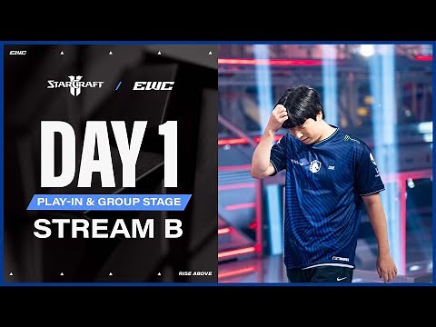 StarCraft II at EWC 25 - Day 1 - Play-In & Group Stage - Stream B