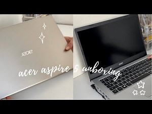Unboxing Acer Aspire 5 | meu novo notebook