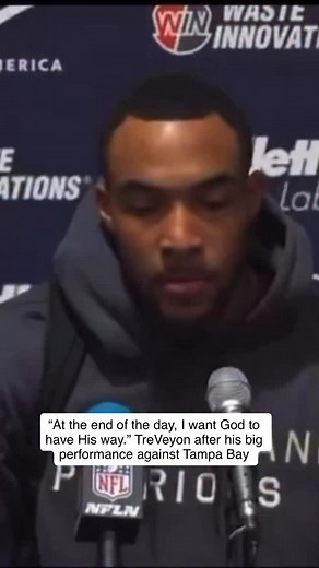 24K views · 509 reactions | New England Patriots running back TreVeyon Henderson had his best game of the season yet against the buccaneers, and in his postgame interview, he shared how the Lord has been strengthening his faith through all the ups and downs of his rookie year. #christhlete | Christhlete | Facebook