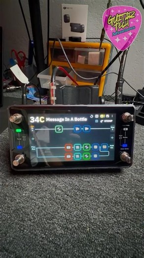 Quick Demo: “Preset 34C Message In A Bottle” Quad Cortex Mini