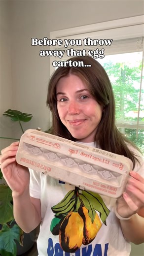 Don’t throw away that egg carton just yet 👀