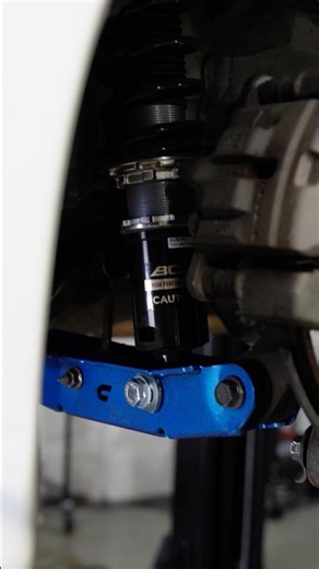 cusco RLCA’s + front lip install (lowering the car) #shorts #jdm #widebody #frs #toyota