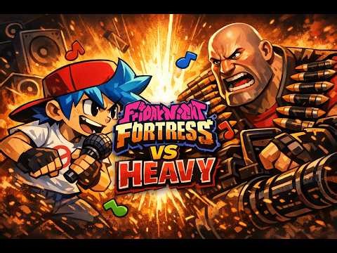 Heavy из Team Fortress 2 решил петь | Funkin' Fortress vs Heavy | Friday Night Funkin' mod
