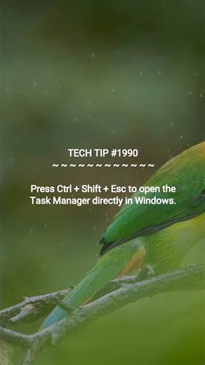 Instant Task Manager Shortcut | 2026-01-11 | #Shorts #webdevelopmenttips #codinghacks