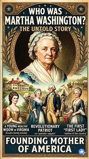 The Woman Behind America’s First President – Who was Martha Washington? #viral