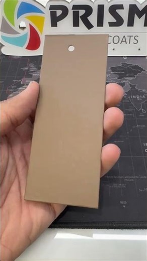 RAL 8025 Dead Matt Coating Powder #metalpowdercoating #powdercoatingforfurniture #metalcoating