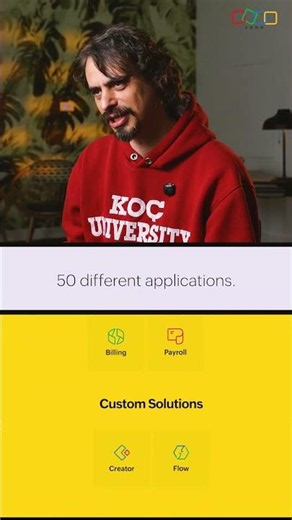Koç University's bundle benefits with Zoho One #zohoone