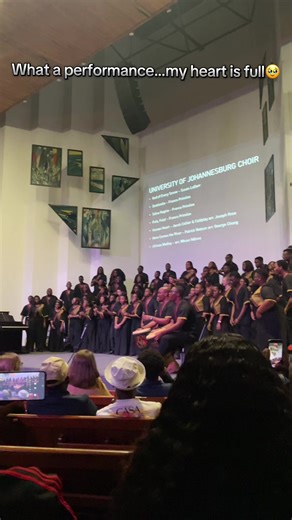 UJ Choir's Stunning African Medley Performance