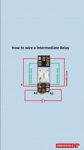 Relay explain | relay circuit diagram |wiring method of intermediate relay | Relay wiring