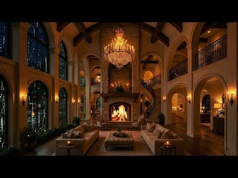 Classical Rainy Night Sky Atmospheric Music-Deeply Relaxing Fantasy Sounds