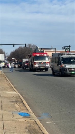 🚨 Honoring Officer Kaitlin Crook 🚨 A funeral procession was held today in Lexington to honor the life of off-duty police officer Kaitlin Crook, who was killed on Dec. 17. | WFMY News 2