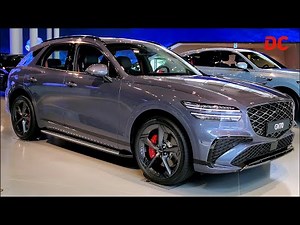 2025 GENESIS GV70 SPORTS 3.5T Facelift, Ceres Blue : 4K Exterior & Interior Detail Cut #DCUT