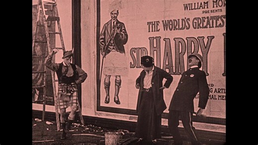 This Day in Buster…July 15, 1920 Australian newspaper, the Bundaberg Mail, describes Buster’s bit in “The Garage” where he impersonates Harry Lauder “…is one of the funniest bits of comedy the screen has shown.” | Buster Keaton