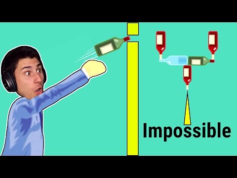 This Bottle Flip Is NOT POSSIBLE! | Happy Wheels
