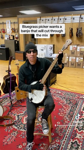 Bluegrass picker wants a banjo that will cut through the mix | Mountain Music Exchange