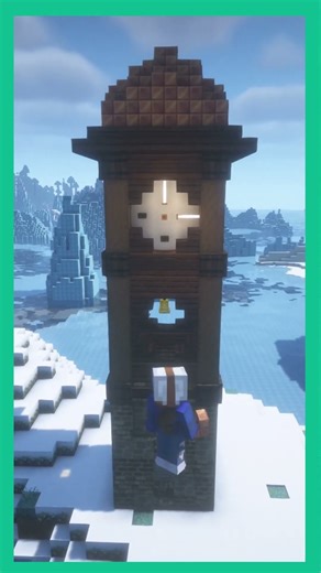 Minecraft | Christmas Bell Tower | By Cybill