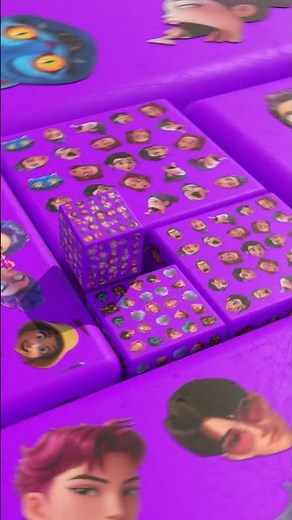 Kpop Demon Hunters Faces Cube Rolling 29 #kpopdemonhunters #kpop #jpop #케데헌