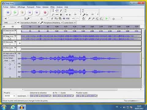Tuto Audacity : Utiliser plusieurs pistes audio