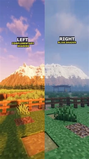 Dynasty on Instagram: "Choose the best minecraft shaders"