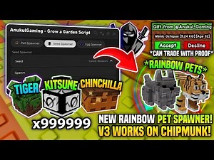 [FULL TUTORIAL!🦝] 🐿️ How to Use Pet Spawner Script in Grow a Garden! 🌶️ | KEYLESS | REAL PET SPAWNER