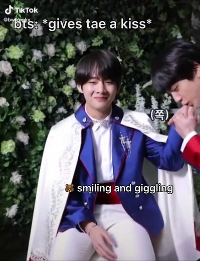 BTS Members Kissing Taehyung Compilation