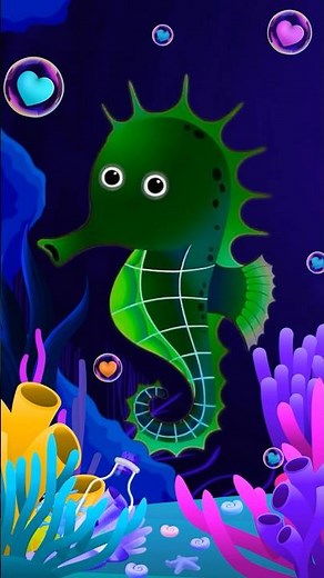Calming Undersea Animation 🐟 Soothing fishes 🐟 Baby sleep music 💤