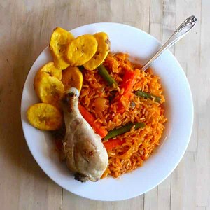 Jollof Rice (Nsamé or Zaame)