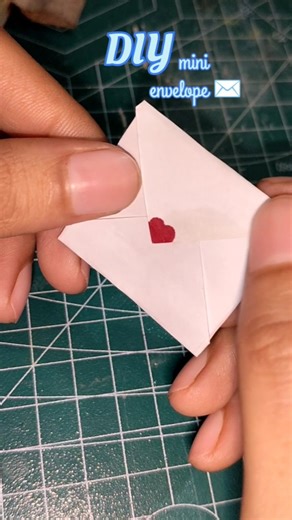💌 Mini Envelope DIY | Easy Paper Craft ✂️✨