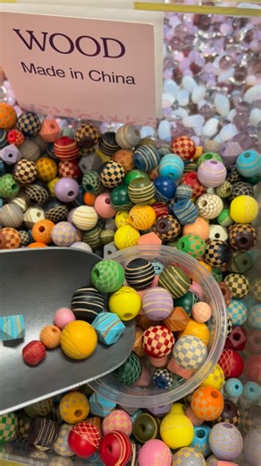 John Bead And Craft Outlet on Instagram: "We added the most spectacular wood beads to the bead bar. Both stores have them. These bins will not be refilled. They are a special mix. #johnbeadoutletblasdell #johnbeadoutlettoronto #beadstore #beadbar"