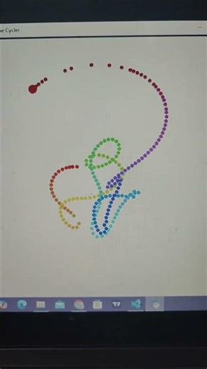 Beautiful Animation using python only #coding #pythonbeginner #python #programming #pythonanimation