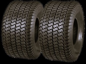 HORSESHOE 2 Tires of 23x8.50-12 23x8.5x12 6Ply Heavy Duty Turf Rider Lawn Mower & Tractor Tires 2385012 T198