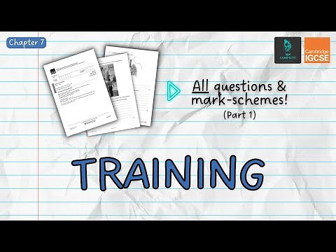 QUESTIONS, A* ANSWERS & MARK SCHEMES - Training (Ch 7) - IGCSE PE exam revision