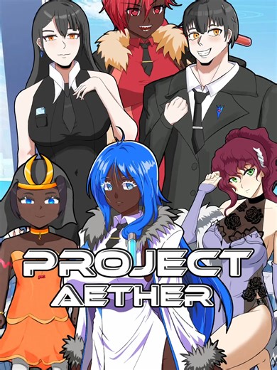 Welcome to Project Aether, my Dream Gacha Game #art | aether