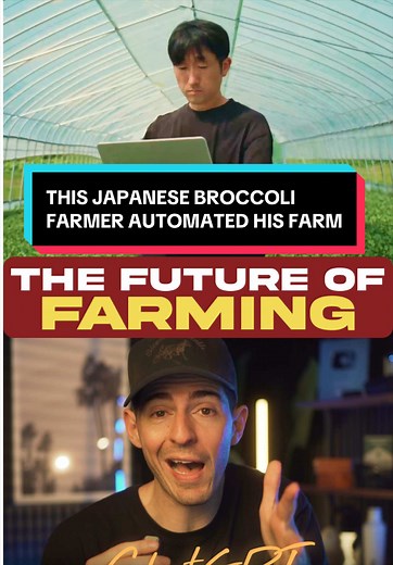 Japanese broccoli farmer automates farm with AI