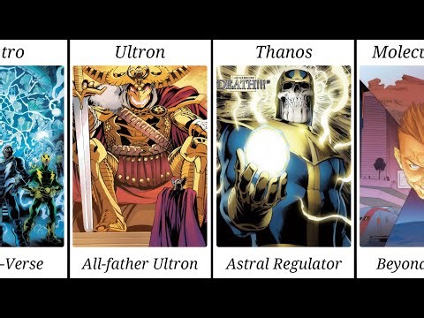 Villains from Marvel comics at their most powerful