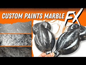 Custom Painting - Marble FX and ABCs of a tapes for painting - flexible and straight line tapes