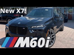 Walk Around and Overview: 2023 BMW X7 M60i (New ///M V8)!