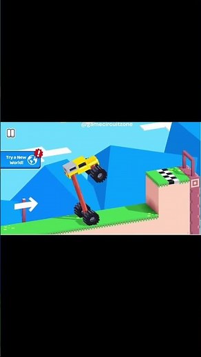 Drive Mad Level 183 Game Circuit Crazy Car Challenge 🚗🔥 #shorts #games #cargames #tricks