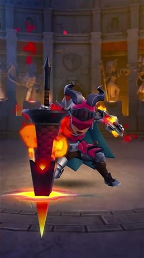 Dragon Scale Champion in Action #royale #skins #clashofclans #shorts