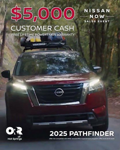 ORR ORR ORR! 🚨 Save MORE at Orr Nissan of Hot Springs | Up to $5,000 Off!