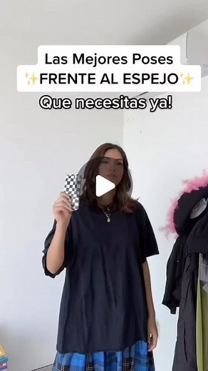 Mich Snchez ˙ᵕ˙ on Instagram: "Las mejores poses frente al espejo 爵✨ sígueme para +"