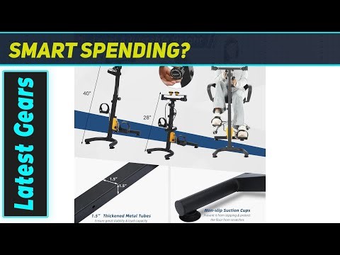 SOCIALCOMFY Pedal Exerciser: Powerful Total Body Home Workout Solution!