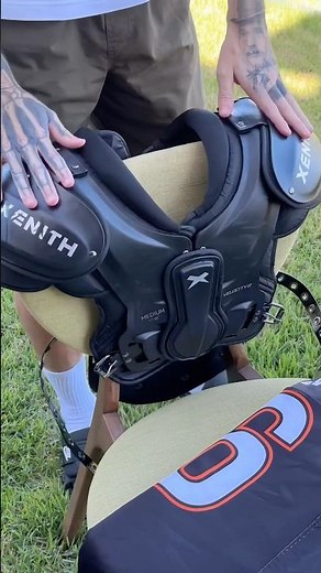 SMARTER & EASIER WAY to Put Football Jersey over Shoulder Pads!! 🏈