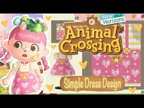 How I Design Dresses In Animal Crossing New Horizons