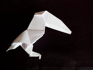Тукан оригами (Masahiko Tanaka), toucan origami