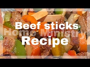 BEEF STICKS | Easy Homemade Recipe