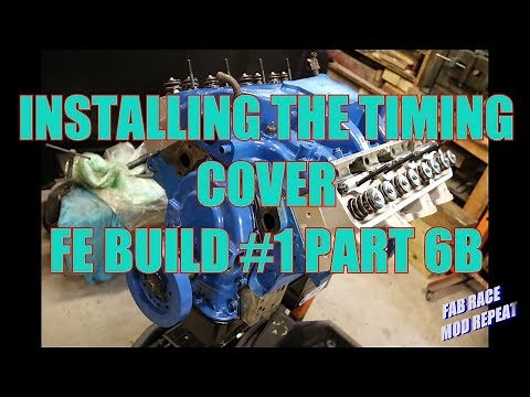FE Ford Timing cover installation