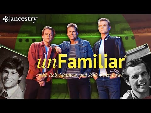 Rob Lowe’s Sons Troll Their Dad For Father’s Day | unFamiliar® | Ancestry®