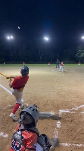 BALL WAS TORCH 😳 AND THE FINISH IS EVEN BETTER #shorts #baseball #homerun