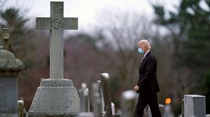 As Biden prays for healing, Catholics clash over president’s faith